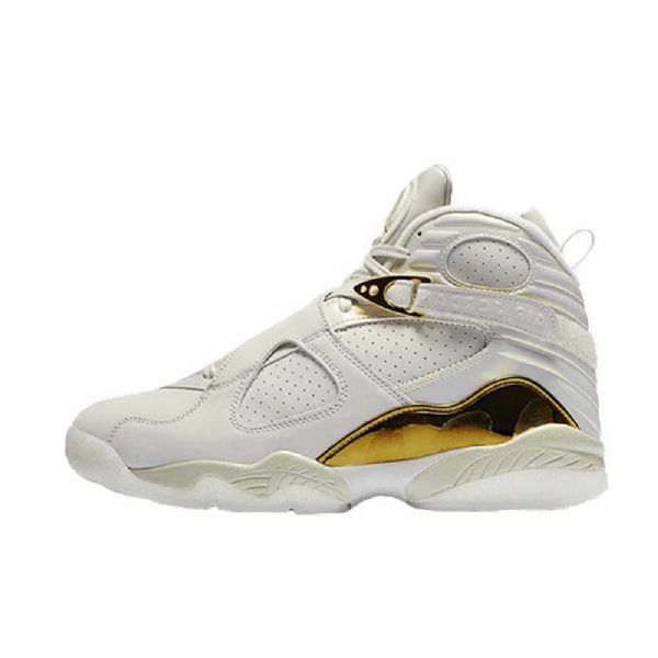 Nike Air Jordan 8 Champagne Championship Pack Sko Herre Khaki
