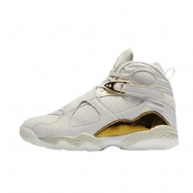 Nike Air Jordan 8 Champagne Championship Pack Sko Herre Khaki