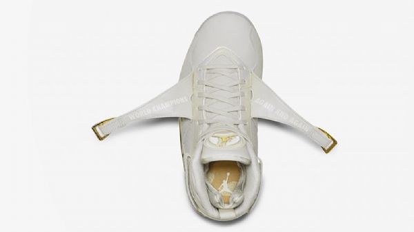 Nike Air Jordan 8 Champagne Championship Pack Sko Herre Khaki