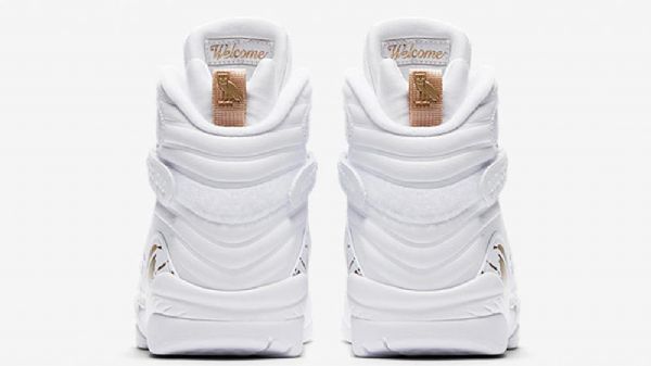 Nike Air Jordan 8 Ovo Sko Herre Hvite