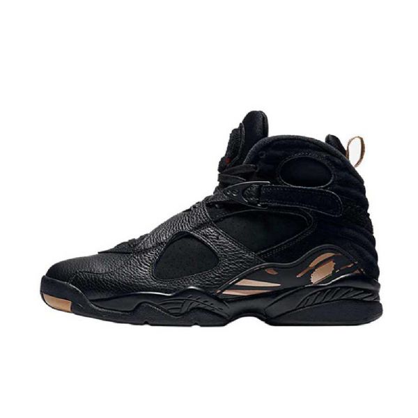 Nike Air Jordan 8 Ovo Sko Herre Svarte