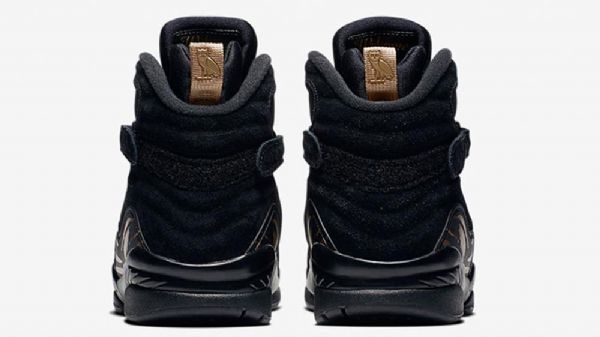 Nike Air Jordan 8 Ovo Sko Herre Svarte