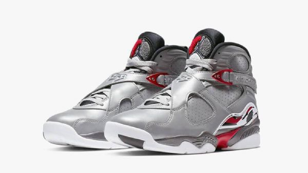 Nike Air Jordan 8 Reflections Of A Champion Sko Herre Grå
