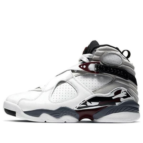 Nike Air Jordan 8 Retro Basketball Shoes Dame Burgunder