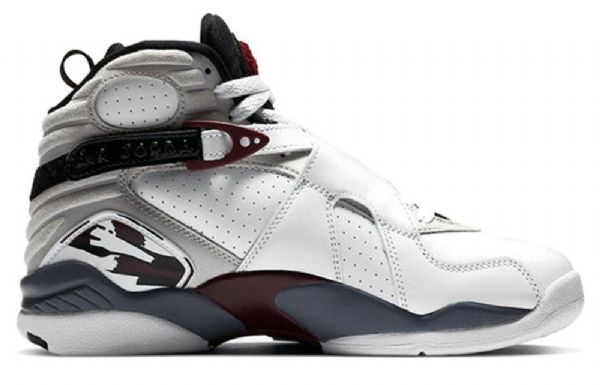 Nike Air Jordan 8 Retro Basketball Shoes Dame Burgunder