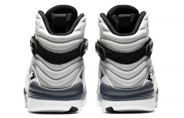 Nike Air Jordan 8 Retro Basketball Shoes Dame Burgunder