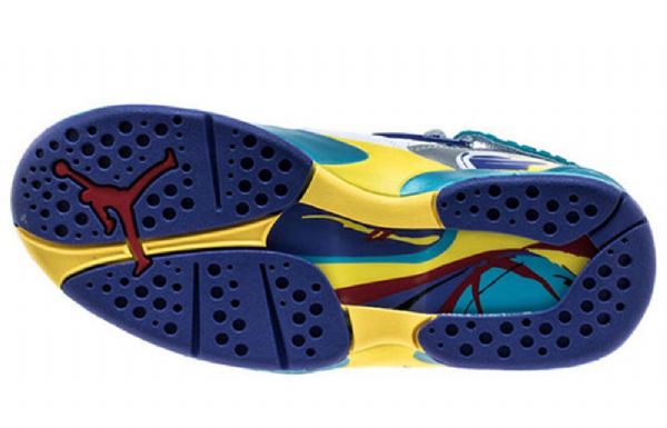 Nike Air Jordan 8 Retro Basketball Shoes Dame Hvite