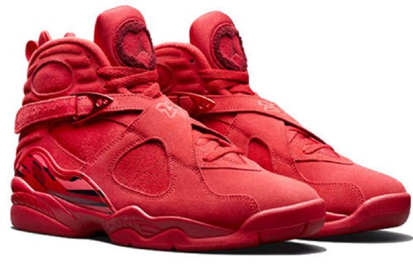 Nike Air Jordan 8 Retro Basketball Shoes Dame Lyse Lilla