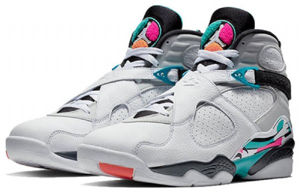 Nike Air Jordan 8 Retro Basketball Shoes Herre Grå