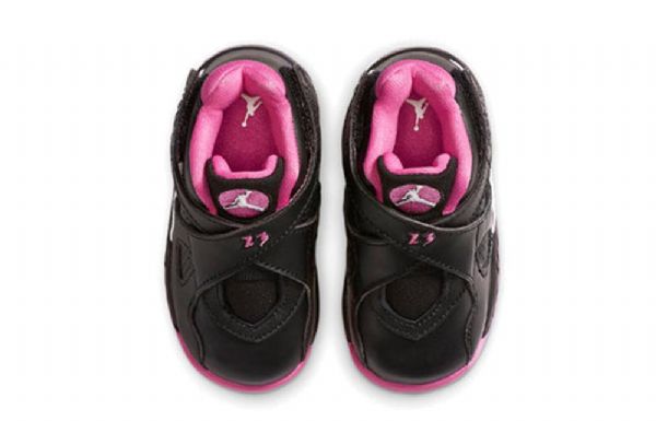 Nike Air Jordan 8 Retro Td Sko Barn Pinksicle