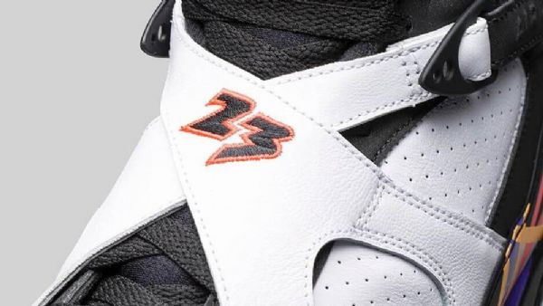 Nike Air Jordan 8 Retro Three Times A Charm Sko Herre Hvite Svarte