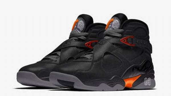 Nike Air Jordan 8 Retro Wntr Sko Herre Svarte