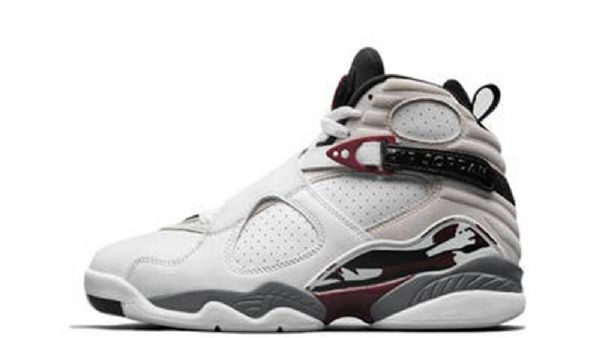 Nike Air Jordan 8 Sko Herre Burgunder