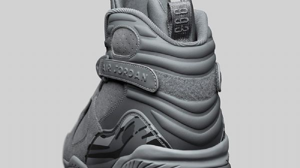 Nike Air Jordan 8 Sko Herre Grå
