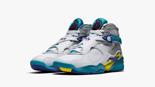 Nike Air Jordan 8 Sko Herre Hvite