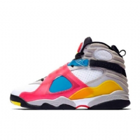 Nike Air Jordan 8 Sp Retro Se Sko Herre Hvite Multicolor