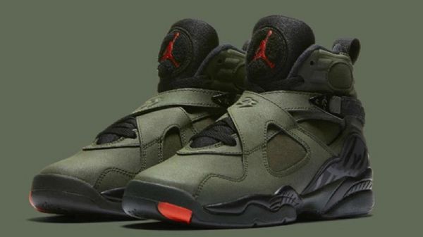Nike Air Jordan 8 Take Flight Sko Herre Armygreen