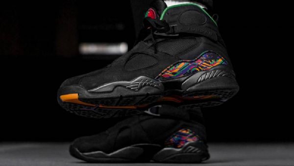 Nike Air Jordan 8 Tinker Air Raid Sko Herre Svarte