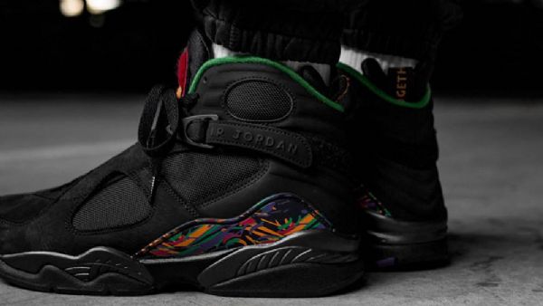 Nike Air Jordan 8 Tinker Air Raid Sko Herre Svarte