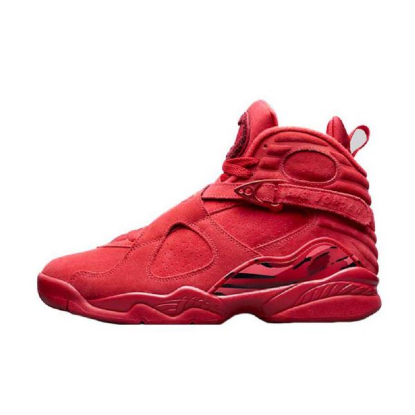 Nike Air Jordan 8 Valentines Day Sko Herre Rød