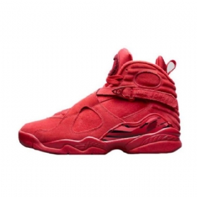 Nike Air Jordan 8 Valentines Day Sko Herre Rød