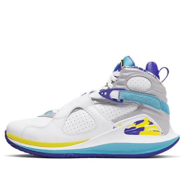 Nike Nikecourt Air Zoom Zero X Air Jordan 8 Retro Basketball Shoes Dame Hvite Lilla