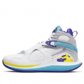 Nike Nikecourt Air Zoom Zero X Air Jordan 8 Retro Basketball Shoes Dame Hvite Lilla