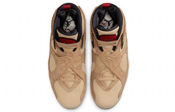 Nike Rui Hachimura X Air Jordan 8 Retro Se Basketball Shoes Herre Svarte