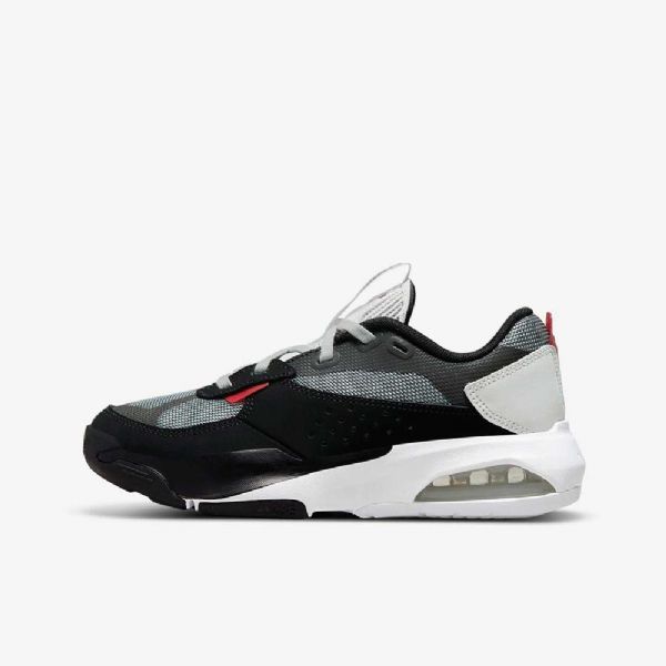 Nike Air Jordan Air 200e Sko Barn Svarte Hvite Rød Grå