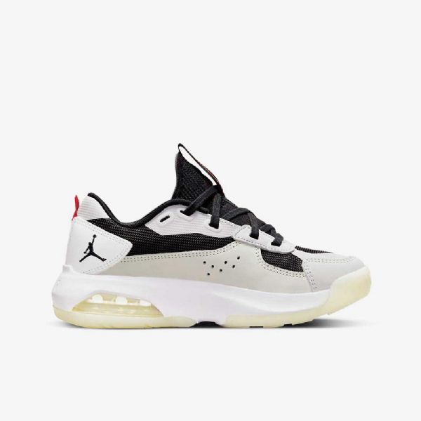 Nike Air Jordan Air 200e Sko Barn Svarte Hvite Rød Grå