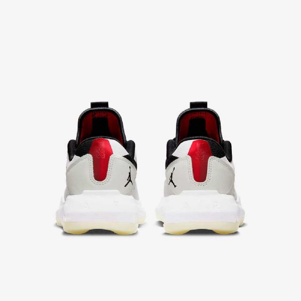 Nike Air Jordan Air 200e Sko Barn Svarte Hvite Rød Grå