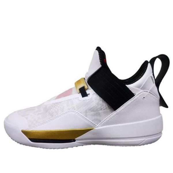 Nike Air Jordan 33 Joggesko Dame Svarte Hvite