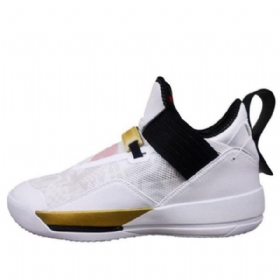 Nike Air Jordan 33 Joggesko Dame Svarte Hvite
