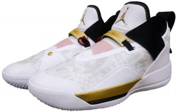 Nike Air Jordan 33 Joggesko Dame Svarte Hvite