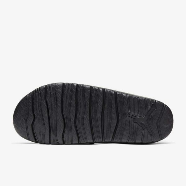 Nike Air Jordan Break Badesandaler Dame Svarte Hvite