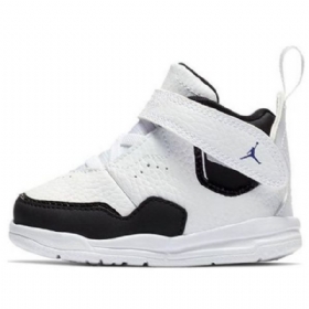 Nike Air Jordan Courtside 23 Sko Barn Hvite Svarte
