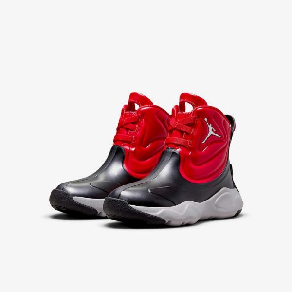 Nike Air Jordan Drip 23 Gummistøvler Barn Svarte Grå Rød