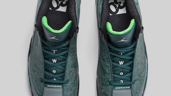 Nike Air Jordan Dub Zero Sko Herre Blå Grønn