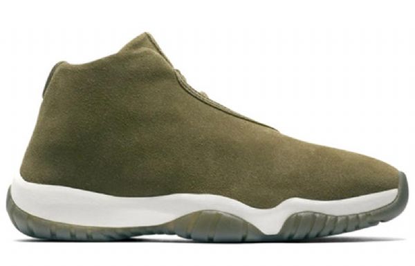 Nike Air Jordan Future Retro Basketball Shoes Dame Olivengrønne