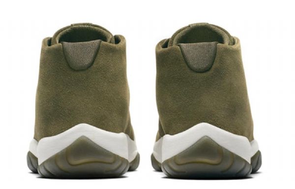 Nike Air Jordan Future Retro Basketball Shoes Dame Olivengrønne