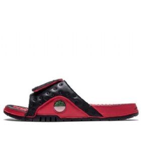 Nike Air Jordan Hydro 13 Badesandaler Slide Sports Slippers Herre Svarte Rød