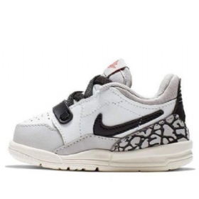 Nike Air Jordan Legacy 312 Low Tops Td Sko Barn Hvite Svarte