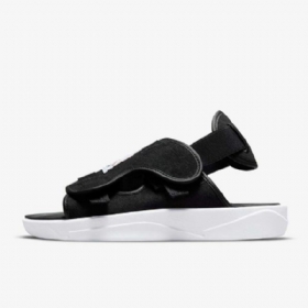 Nike Air Jordan Ls Badesandaler Herre Svarte Hvite Rød
