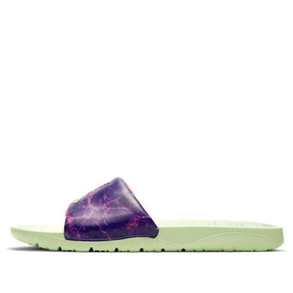 Nike Air Jordan Luka Doncic X Break Slide Sports Slippers Herre Lilla Grønn