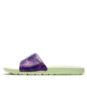 Nike Air Jordan Luka Doncic X Break Slide Sports Slippers Herre Lilla Grønn