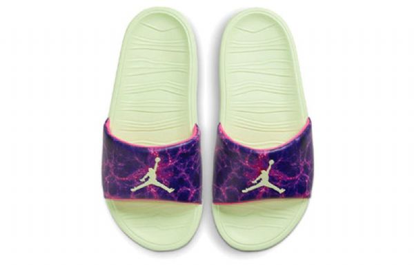 Nike Air Jordan Luka Doncic X Break Slide Sports Slippers Herre Lilla Grønn