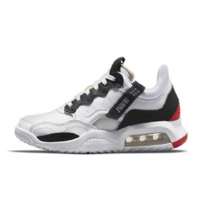 Nike Air Jordan Ma2 Fire Sko Dame Hvite Svarte Rød