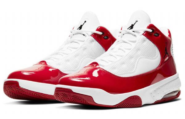 Nike Air Jordan Max Aura 2 Retro Basketball Shoes Herre Hvite Rød