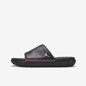 Nike Air Jordan Play Badesandaler Barn Svarte Rød