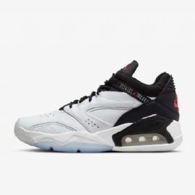 Nike Air Jordan Point Lane Asw Sko Herre Svarte Hvite Grå Rød